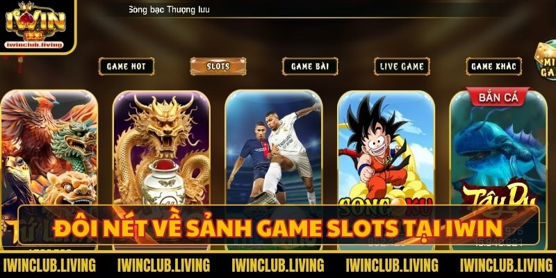 Đôi nét về sảnh game slots IWIN