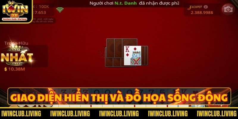 Giao diện hiển thị và đồ họa sống động