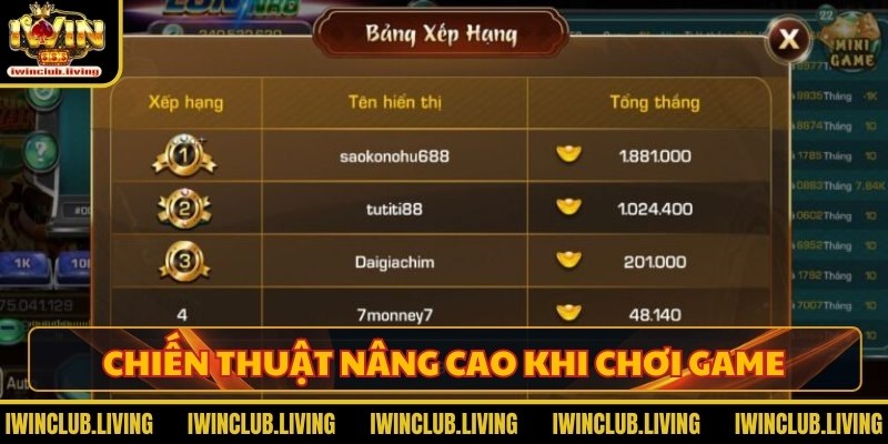 Chiến thuật nâng cao khi chơi game